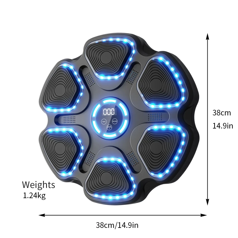 Multifunctional Home Fitness Boxing Machine Target & Training Equipment Music Enabled Boxing Machine