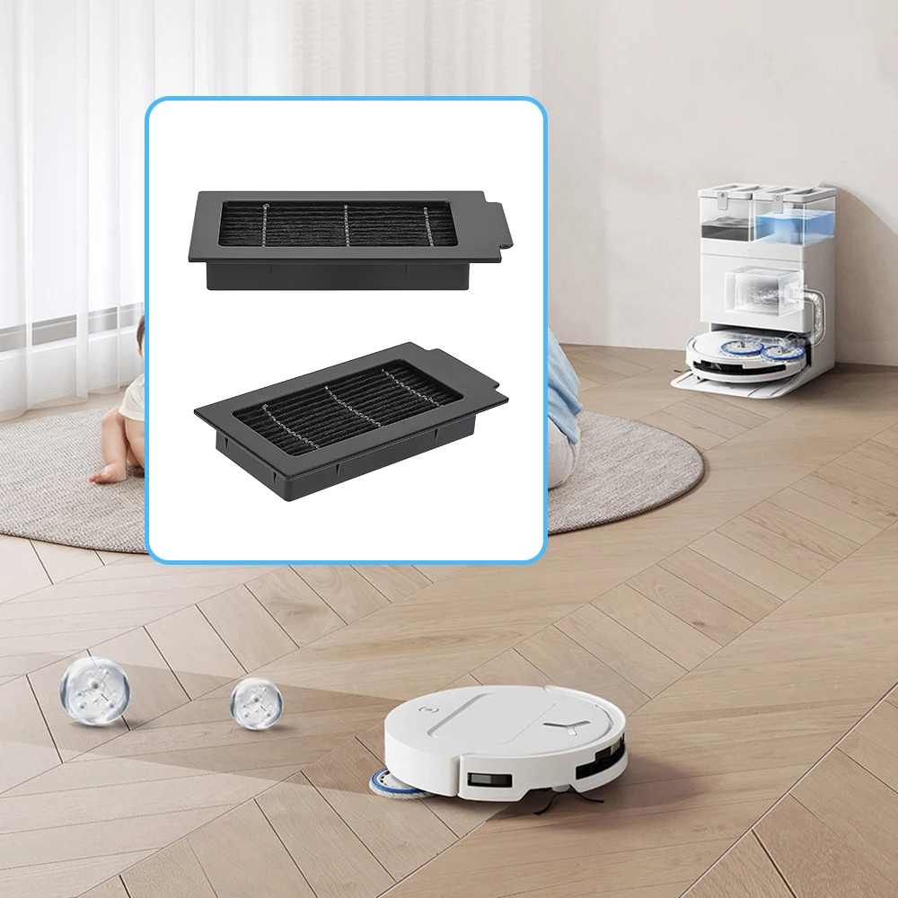 Filtry HEPA Akcesoria do ECOVACS DEEBOT T50 Pro/ T50 Omni/ T50 Pro Omni/ T30C Robot Odkurzacz Filtry Części Zamienne
