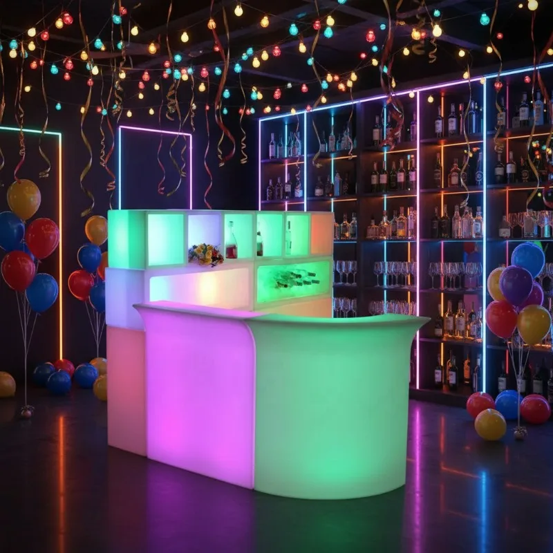 Home decoration concept, modern bar cabinets and stylish design, home bar indoor bar