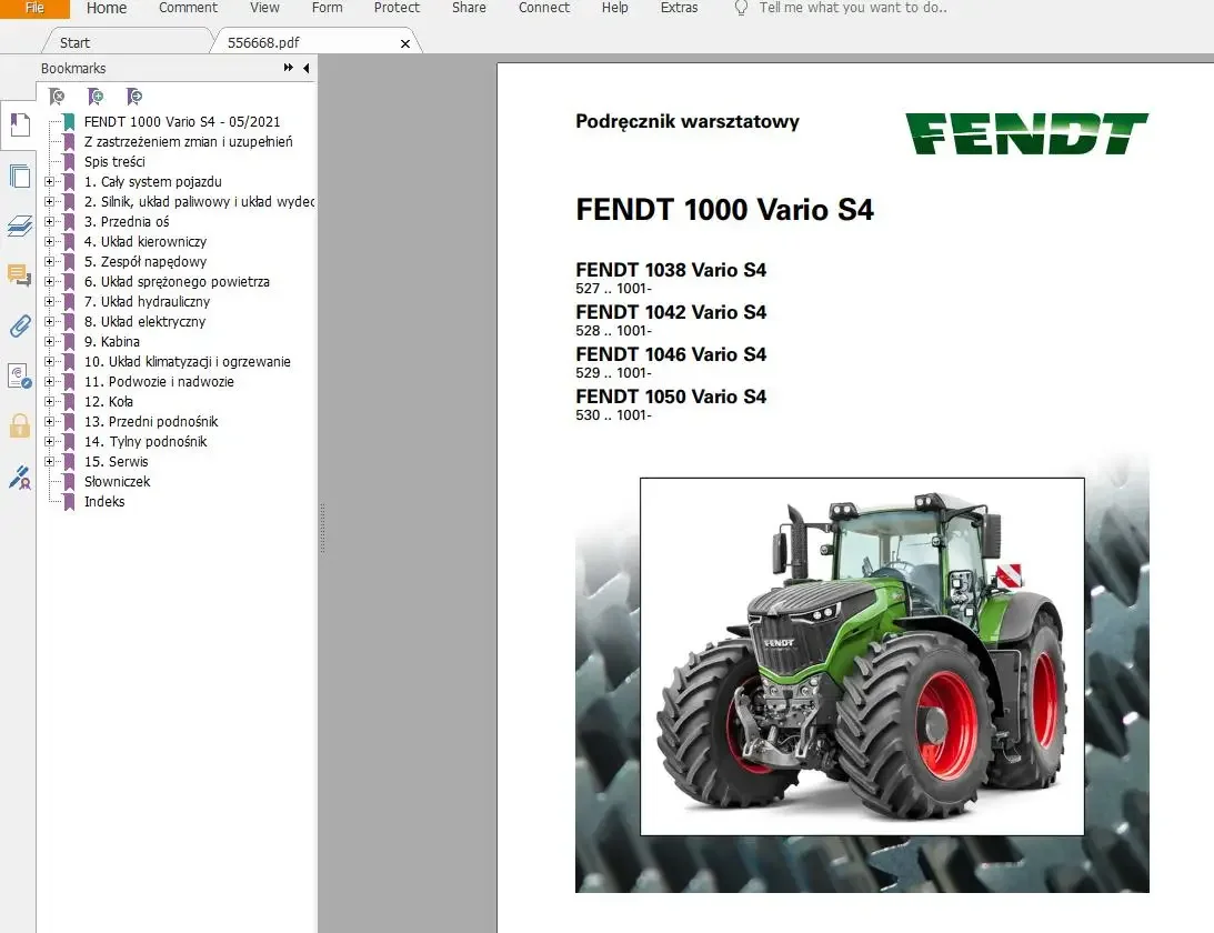 

ТРАКТОР FENDT 8,5 ГБ Обновлен в формате PDF 2022 PL Диаграммы по польским языком, руководства по эксплуатации и мастерской