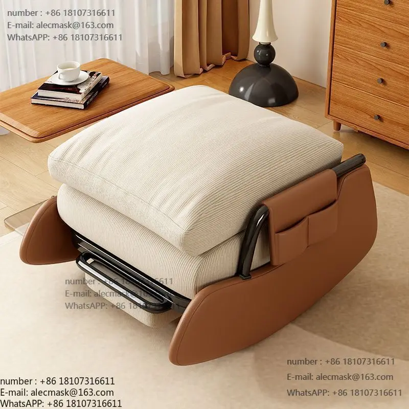 

Rocking chair adult leisure recliner balcony lazy chair can chair single sofa living room