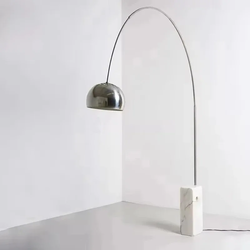 

Торшер с диодом в скандинавском стиле, роскошное стоячее освещение, простой изогнутый дизайн, торшер