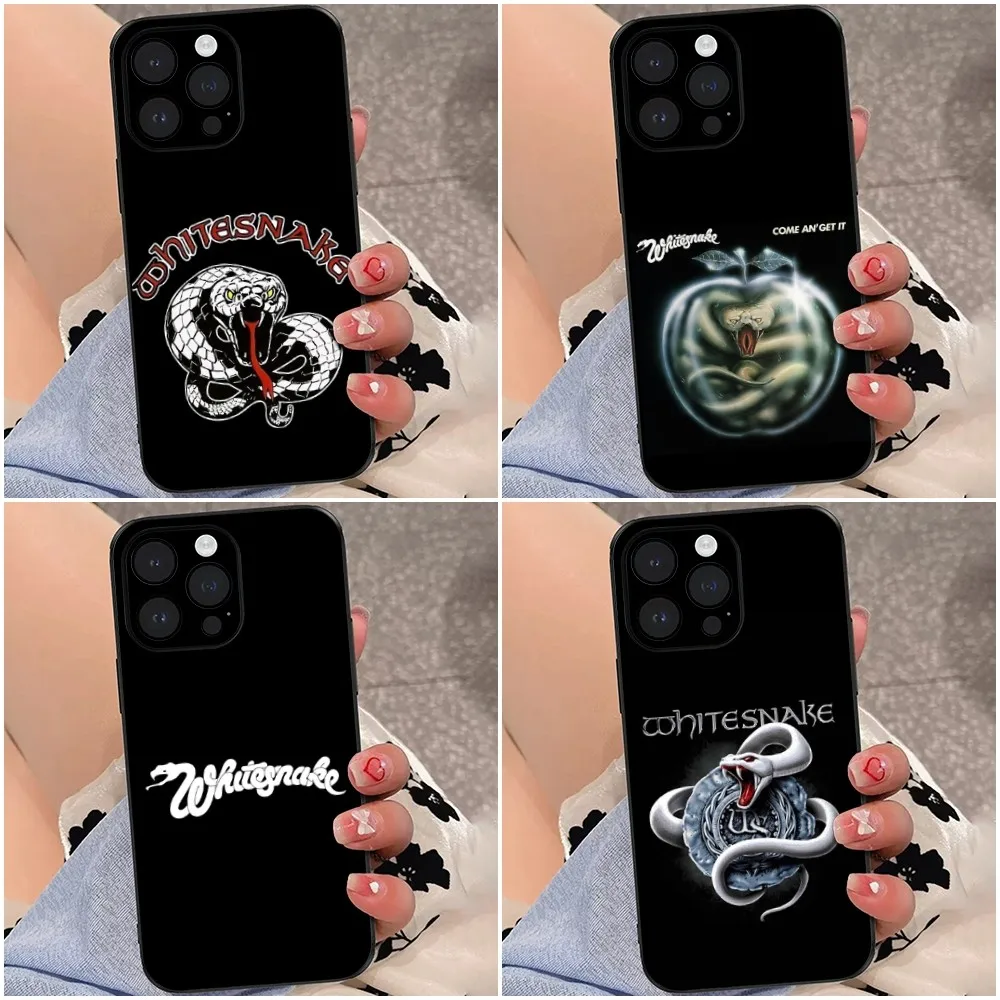 Music Band Whitesnake Lovehunter Phone Case For iPhone 16,15,14,13,12,Pro,Max,11,7,8,Plus,XR,XS Max Shockproof Silicone