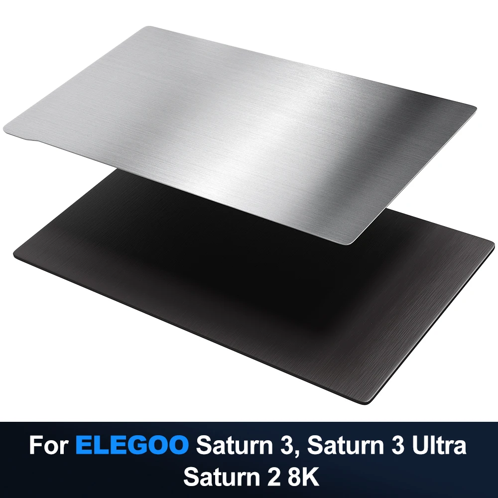 

Гибкая строительная пластина для 3D-принтера из смолы для Elegoo Saturn 3, Saturn 3 Ultra Saturn 2 8K, Saturn 4 Ultra/4, 3D-принтер 224x129 мм