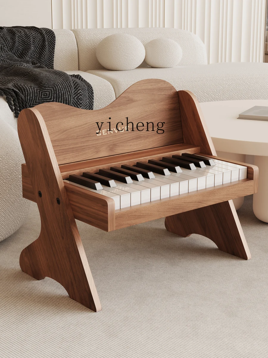 

ZZ wooden children's small piano electronic organ baby toddler boy and girl year old baby toy gift
