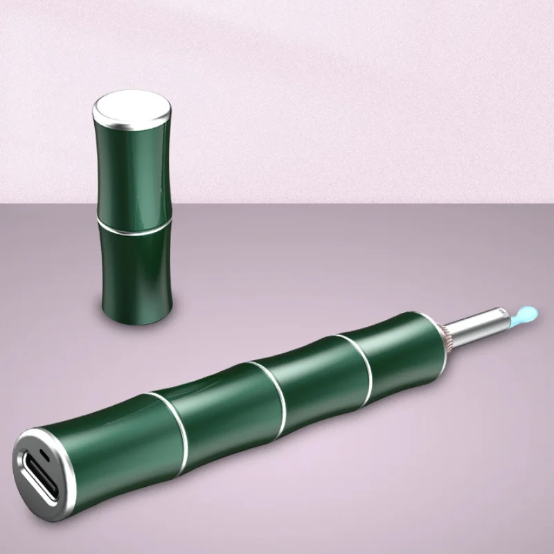 Smart Visual Otoscope 4.2mm WiFi Ear Spoon Ear Cleaning Endoscope Earwax Removal Tool Ear Spoon Kit