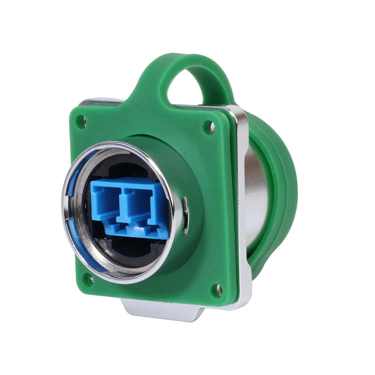 CNLINKO M24 Fiber Optic Connector LC High Performance Single Mode Conenctor Quick Assembly Waterproof IP68 for Networking FTTH
