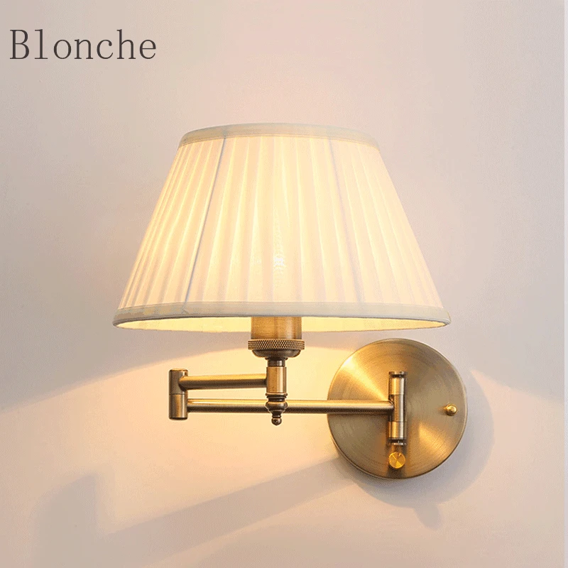 

Creative Flexible Wall Light for Living Room Bedroom Bedside Lamp Modern Nordic Home Decor Mirror Wall Sconces Lighting Fixtures