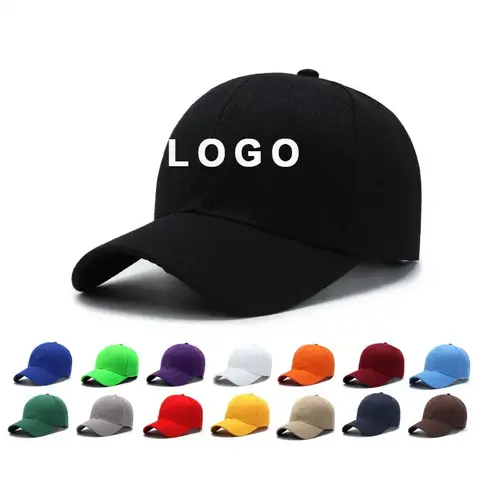 Custom Logo Sports Cap Team Embroidery Print Baseball Caps Hip Hop Hats Personalized Men Women Hat Sorority Hat Novelty Gift