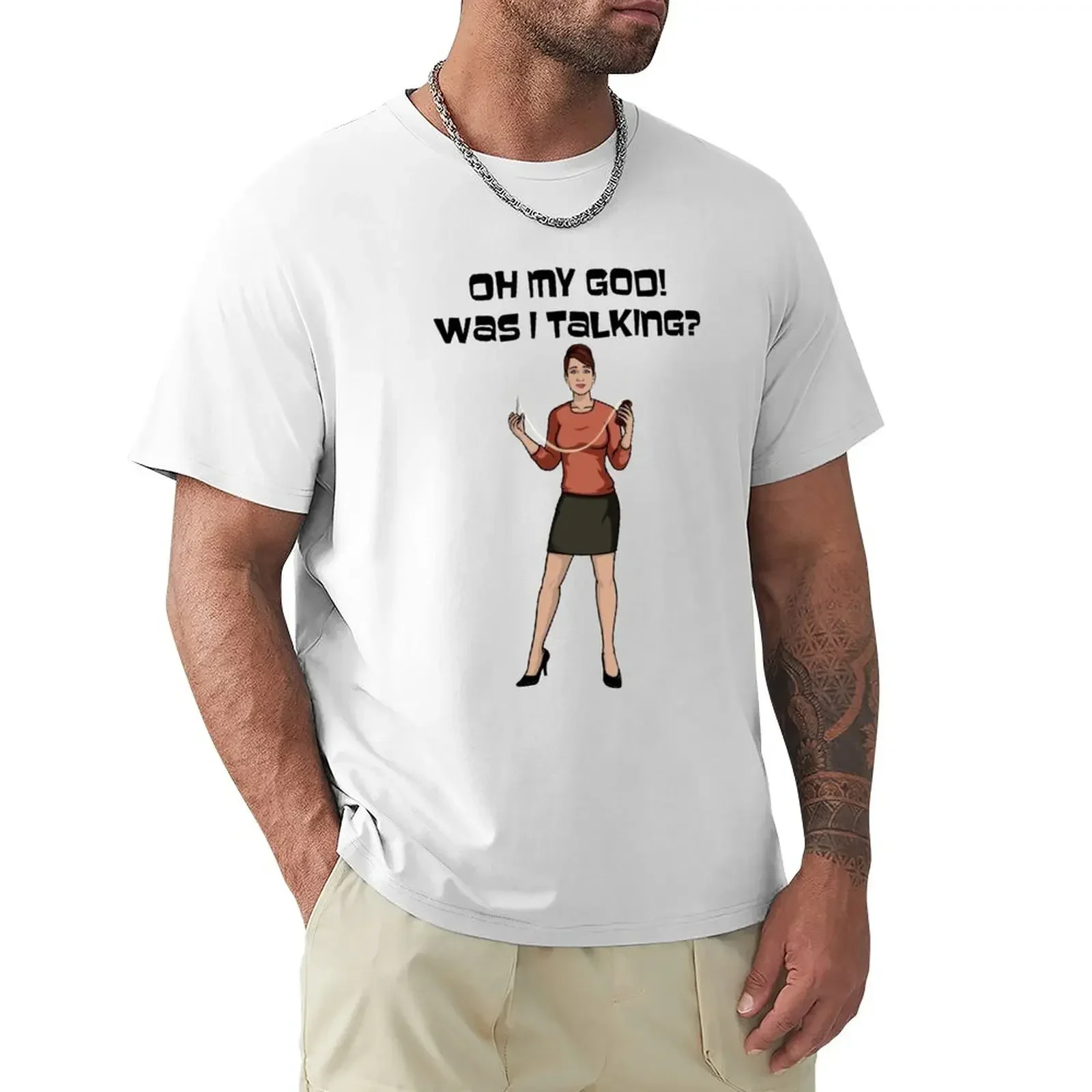 Cheryl Tunt Carol Tunt Archer Quote T-Shirt sports fans customs blanks big and tall t shirts for men