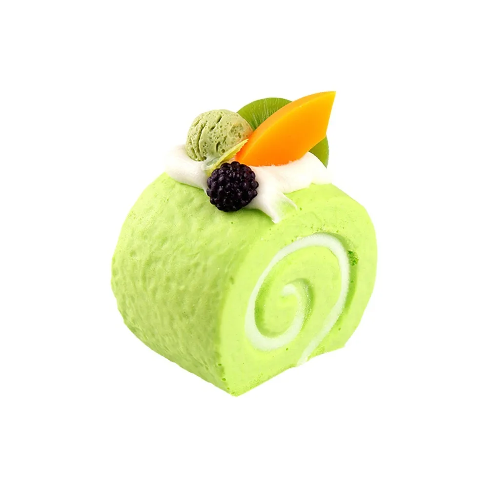 New Slow Rebound Cake Squeeze Toy Soft Anti-stress Refrigerator Magnets Cartoon Fidget Squeeze Toy Student