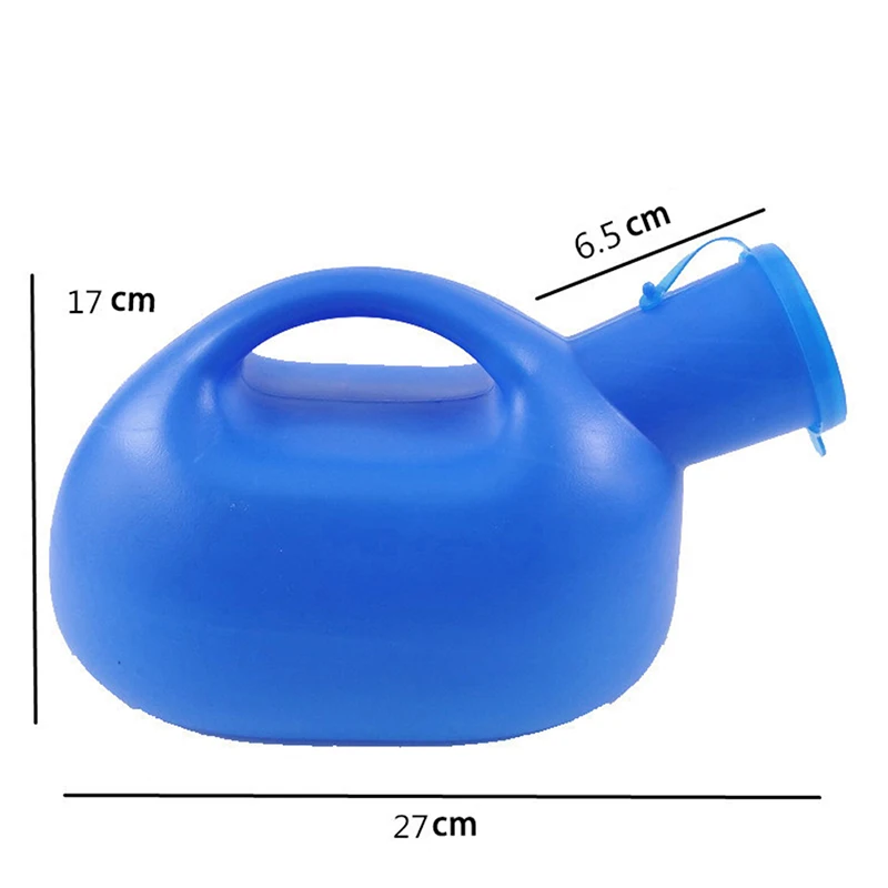 Men 2000ml Plastic Urinal With Tube Portable Home Hospital Male Pee Bottle Urine Collector Storage With Pipe Bedridd Urinary