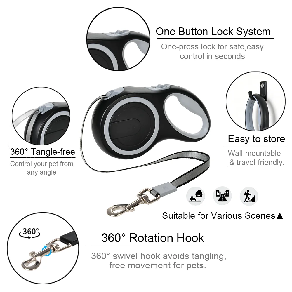 Thumbnail 3 - #24 Ranked Retractable Dog Leads Picks in 2026
