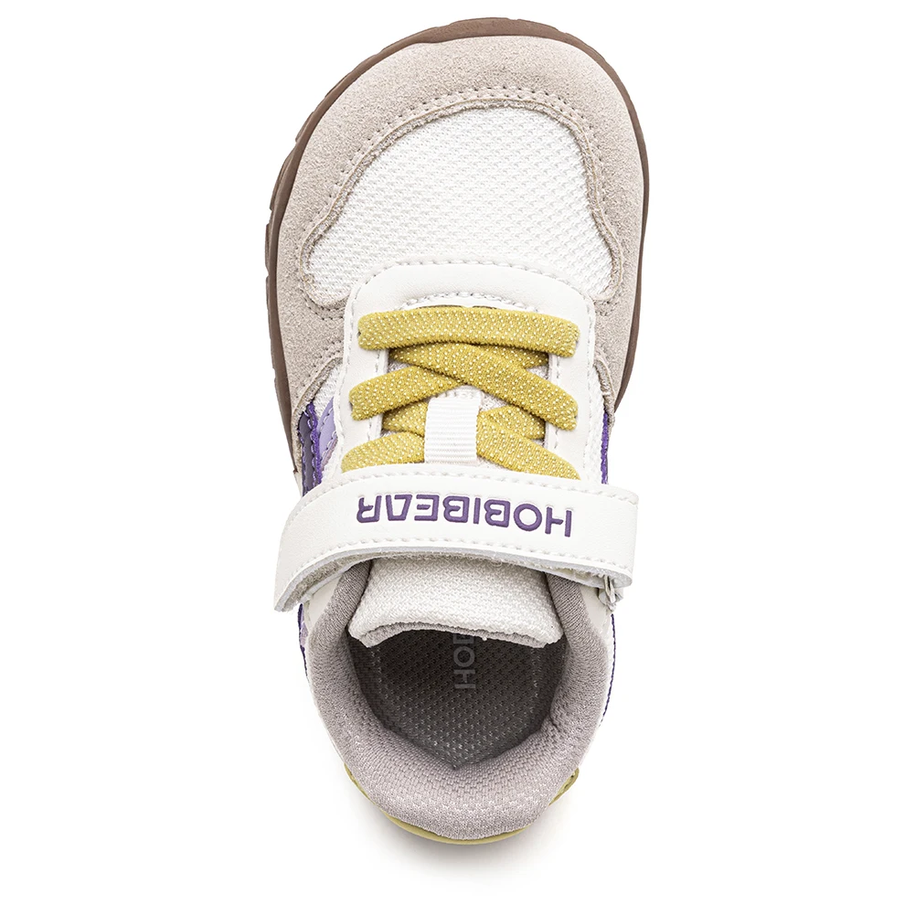 HOBIBEAR Wander-Sneaker für Kleinkinder mit breiter Zehenbox, Kunstleder-Mesh-Gehschuhe, Trekking-Outdoor-Laufschuhe mit Klettverschluss – Detail 6
