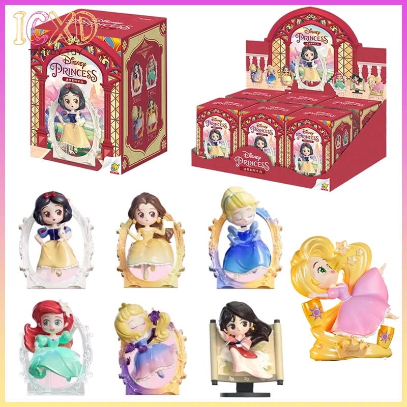 

Disney Blind Box Princess Chase A Dream Series Anime Action Figures Surprise Guess Box Toys Cartoon Model Ornaments Girls Gift
