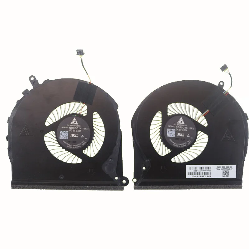 

HH Laptop Cooling Fan for HP Gaming Pavilion 17-CD TPN-C142 L56873-001 R + L