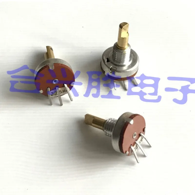 3PCS 13 Type Potentiometer 5K Game Machine Airplane Toy Model Remote Control Potentiometer Rotates 220 Degrees