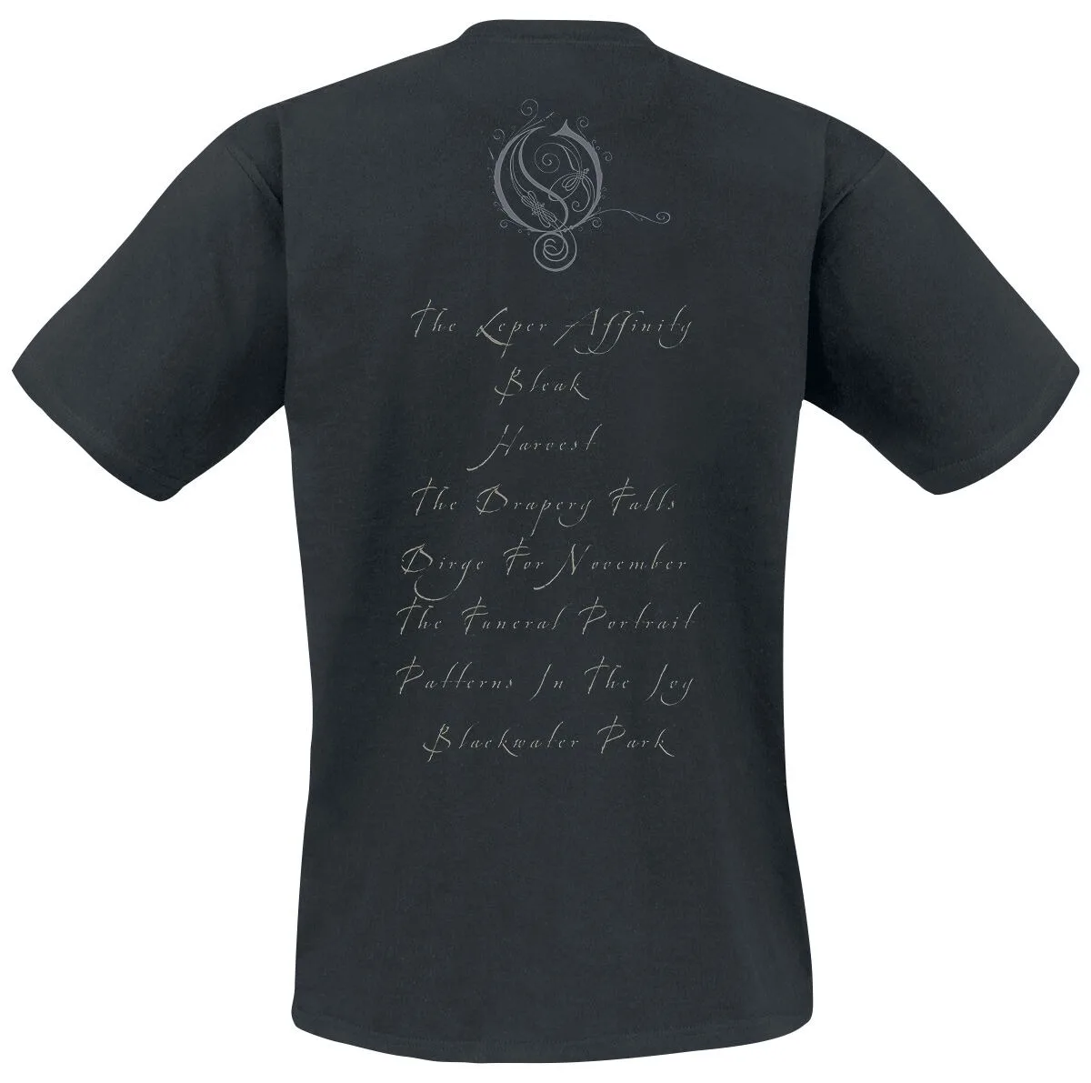 Opeth Blackwater Park T-Shirt Progressive Metal Band Album Print 100 % Baumwolle Unisex T-Shirt Musikshirt – Detail 3