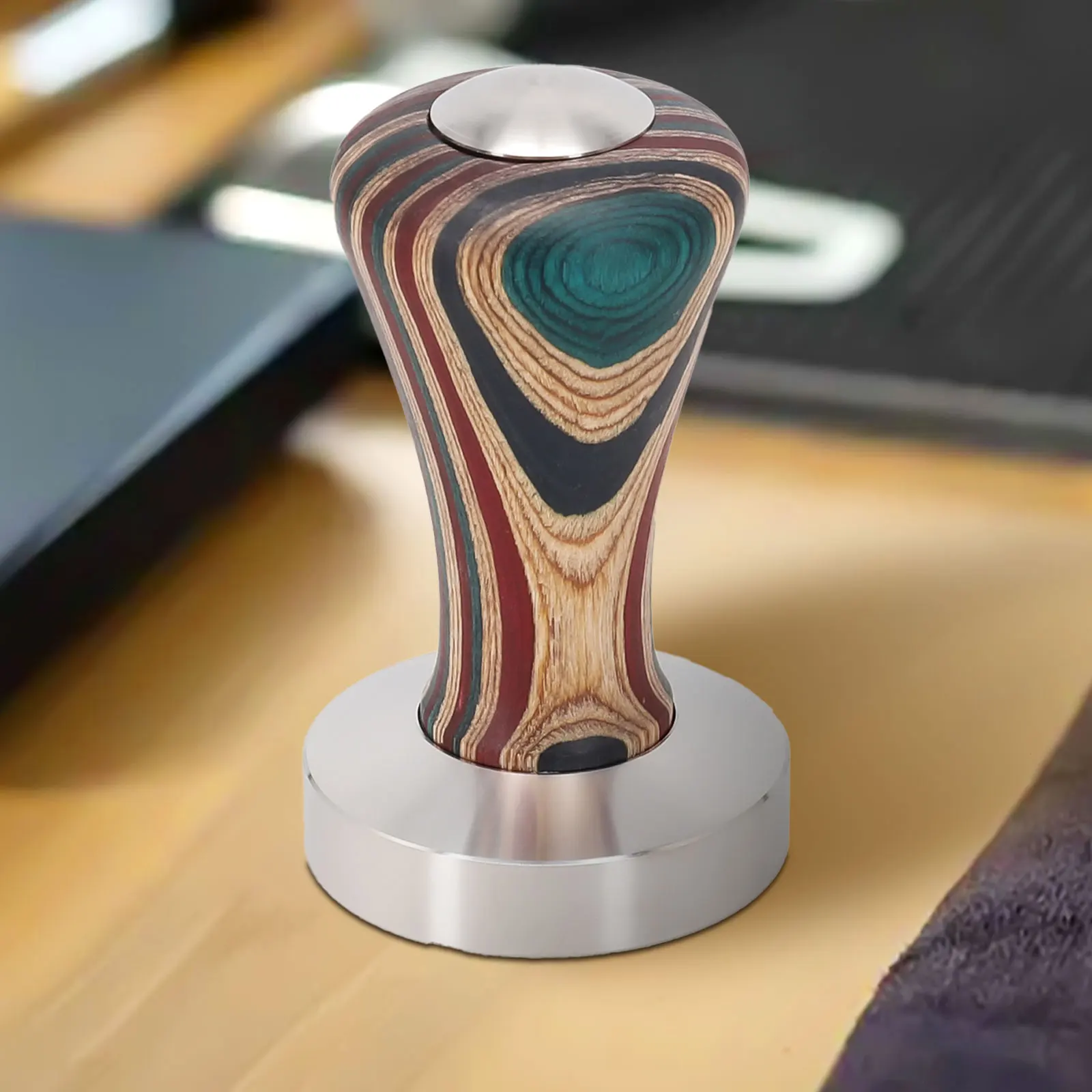 

Портативный бумажник для кофе 51 мм, 54 мм, 58 мм, зеркальный Темпер для кофе эспрессо, инструменты, аксессуары, подарок баристе