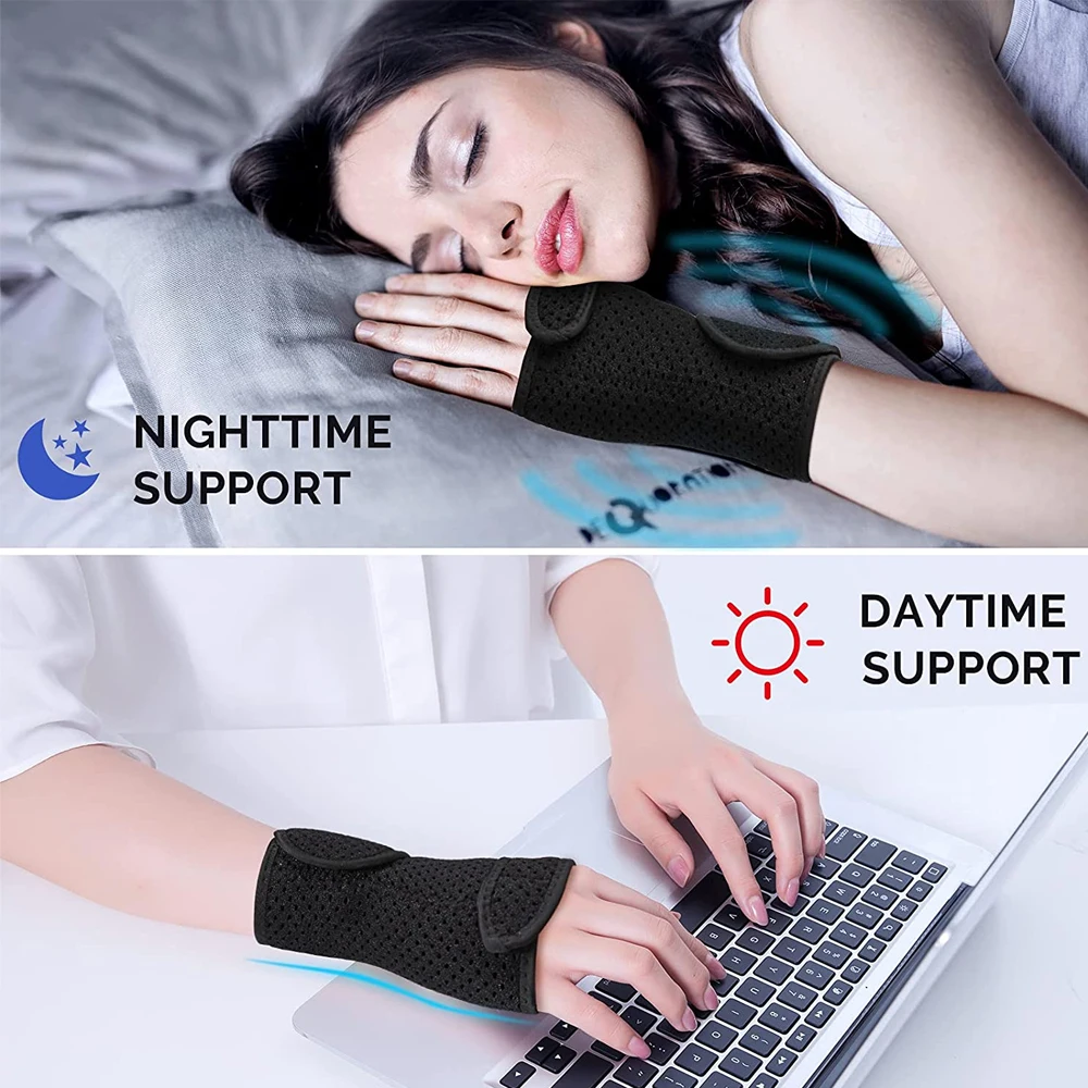 1 PC Wrist Brace for Carpal Tunnel Relief Night Support, Hand Support Hand Brace, Adjustable Wrist Splint Carpal Tunnel Syndrome