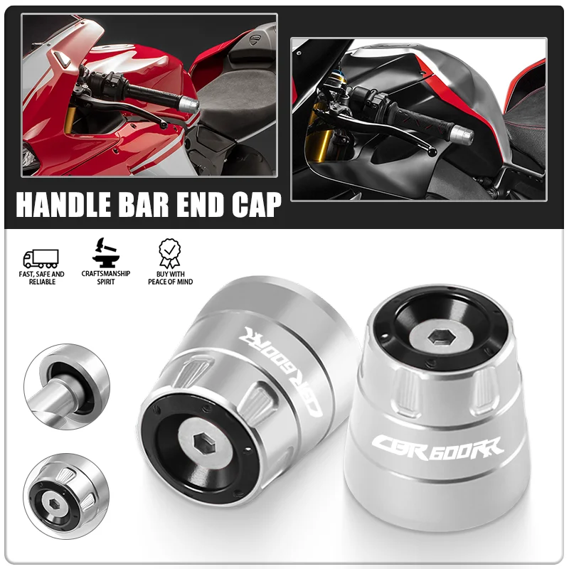 

cbr600rr cbr1000rr cbr1100xx Motorcycle CNC Counterweight Handlebar End Slider Cap Plugs Grips For CBR600RR CBR1000RR CBR1100XX