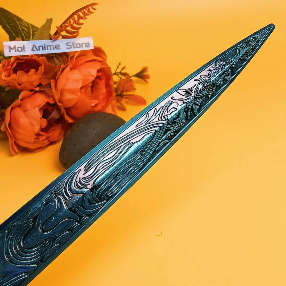 11,6-calowy miecz Elden Katana Ranni Ice Anime, miecz księżycowy, miecz ninja ze stali, metalowa szabla, prawdziwa japońska katana, niedożyłka, zabawka, prezent