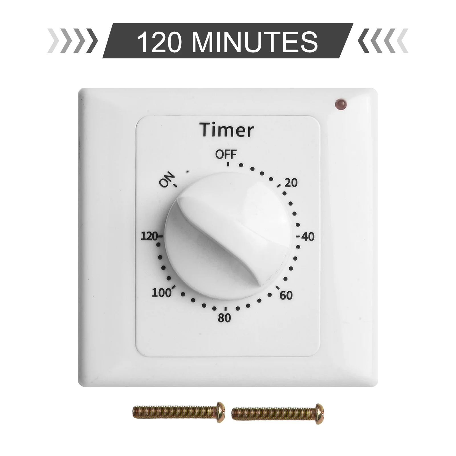 Electronic Timer Countdown Timer LED Indicator Mechanical And Electronic Multi-purpose Precise Time Control Easy Installation