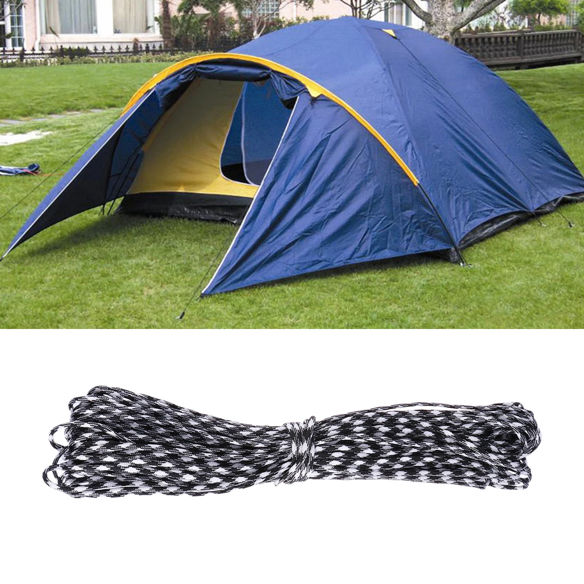 

30 5M Rope Durable Polyester Lightweight Compact Camping Lanyard Outdoor Survival Umbrella Mountaineering Caving