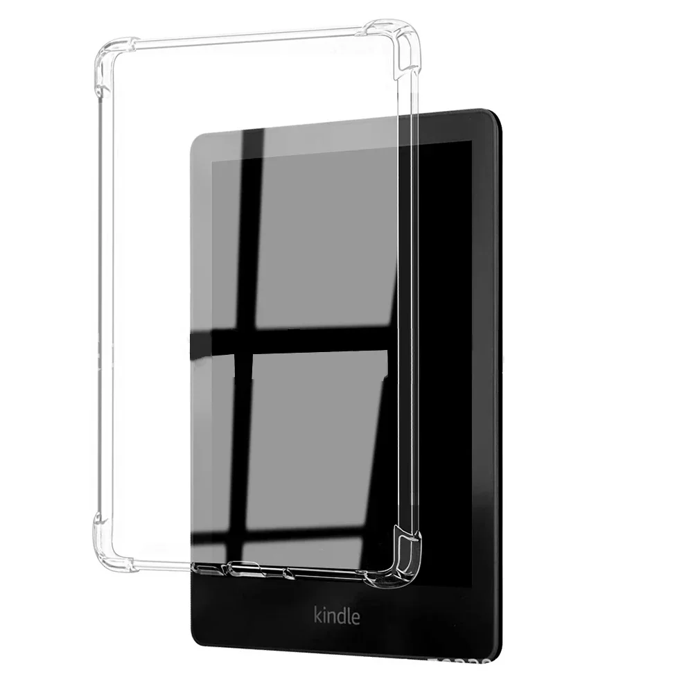 Anti-Val Cover Voor Kindle Paperwhite 5 2021 Case Voor Kpw 4 Kpw123 E-Book Reader Tablets Case Clear Hd Siliconen Portemonnee