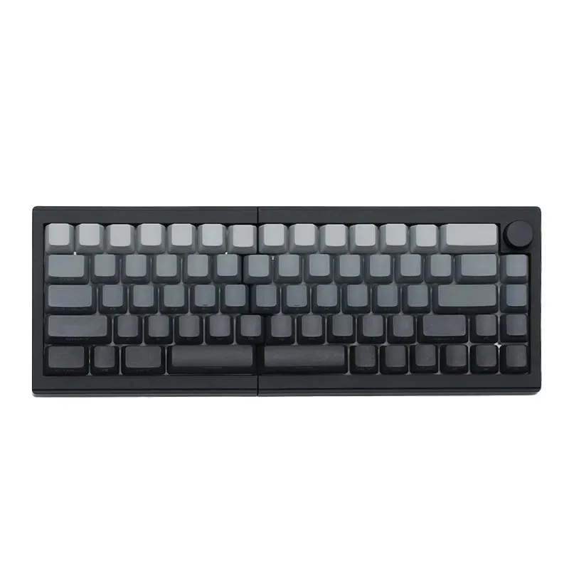 ZORNHER ST68 Split mechanische Tastatur Ergo Split Design Polar Meteor Linear Switch Silent/Smooth Bluetooth 5.1 für Büro