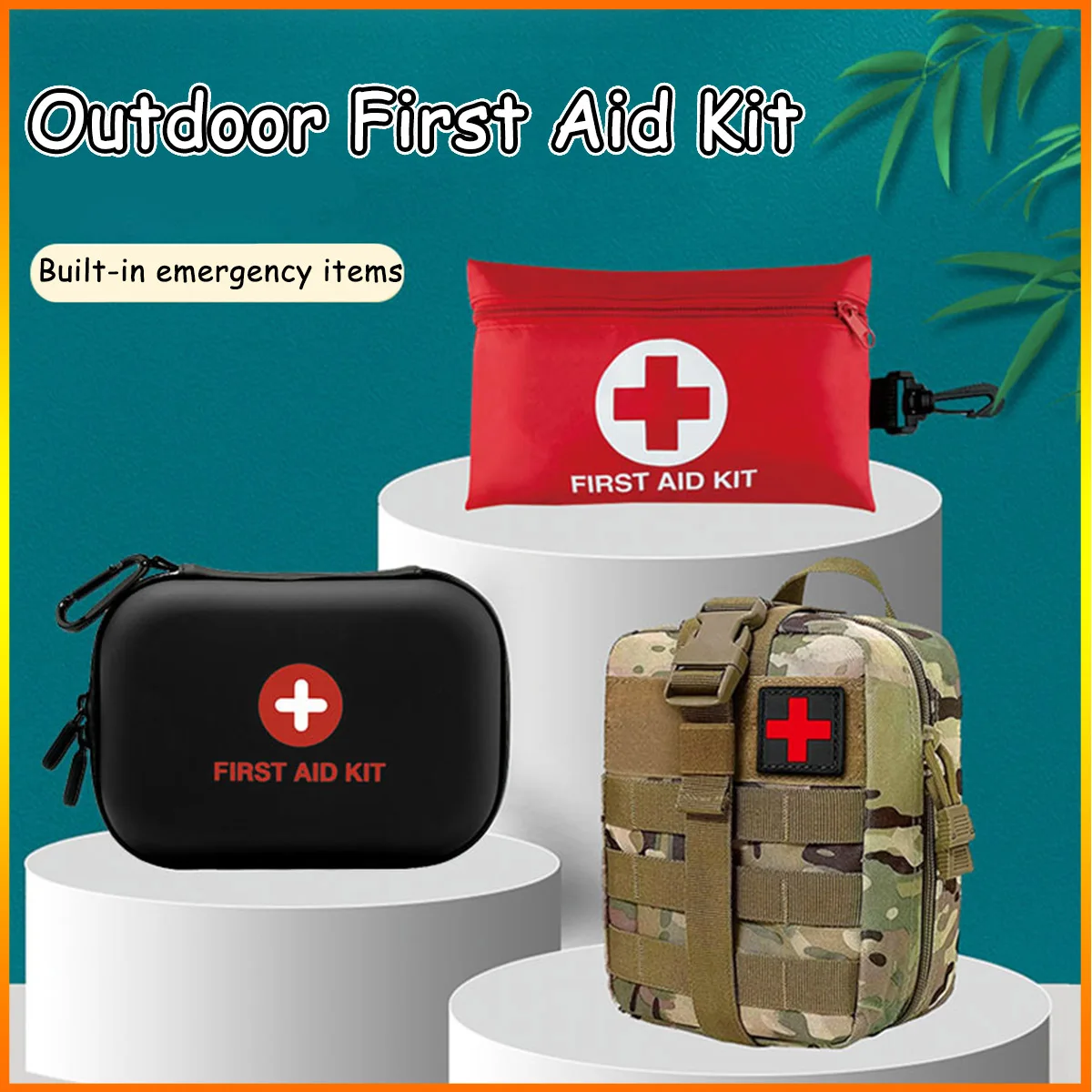 

IFAK Tactical Trauma Medical bag Outdoor Portable Emergency Rescue Bag Medicine box storage bag for car Camping Hiking hunting