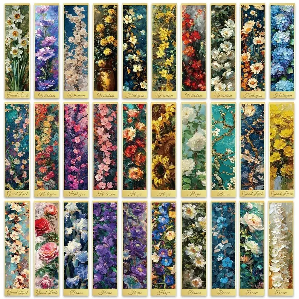 علامات الكتاب المشروحة زهرة اللوحة الإشارات المرجعية صفحات القراءة خمر قراءة كتاب صفحة علامات ديكور الإشارات المرجعية للبطاقات الكلاسيكية