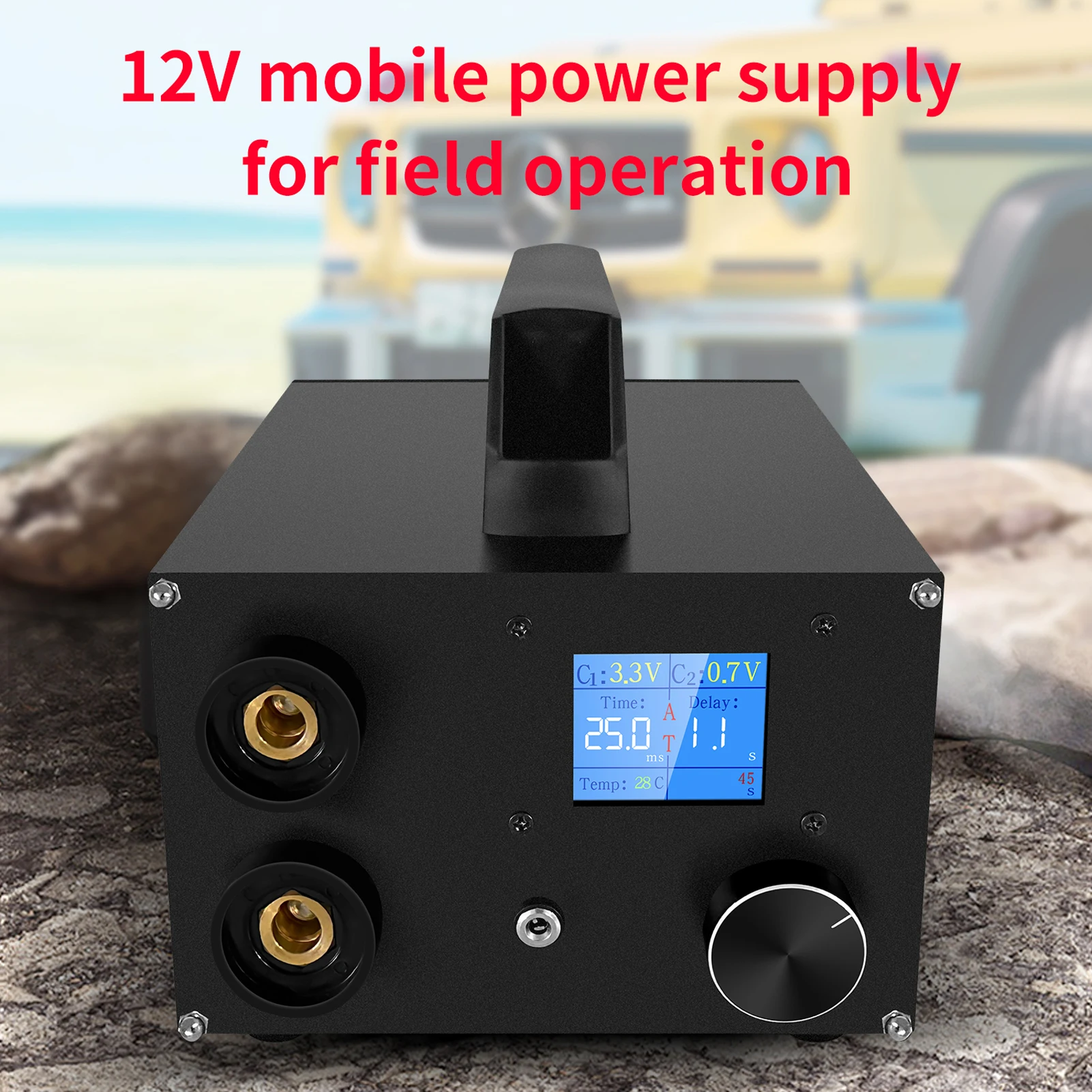 Double Super Capacitor Spot Welder Energy 250 Gears Storage Dual-pulse Welding 0.3mm Nickel Sheet 18650 Battery Power 5V 2100A