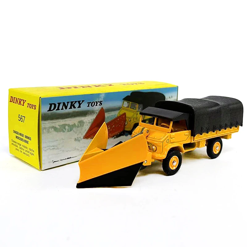 DeAgostini Atlas Dinky Toys Serie 567, Camiones de Ingeniería, Coches de Carreras, Camiones de Bomberos, Colección de Modelos Fundidos a Presión, Regalos de Automóviles