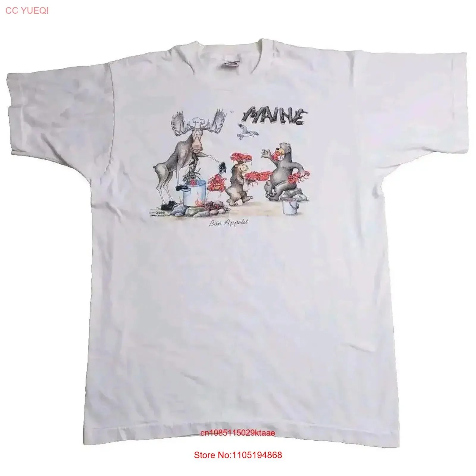 Vtg Fotl 1990 Maine…