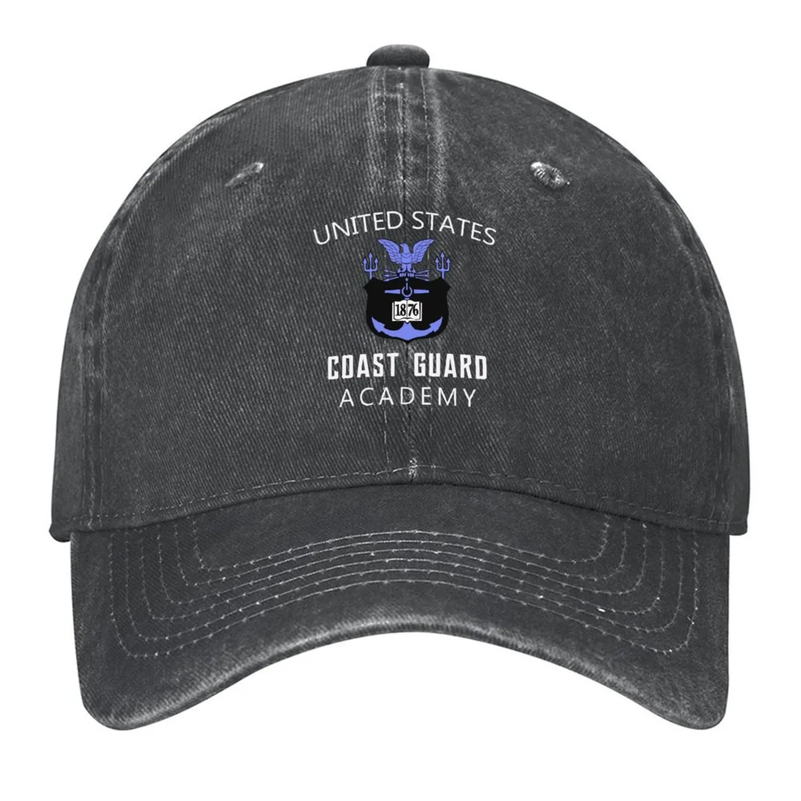 

US Coast Guard Academy #1980 Baseball Cap Trucker Hat western Hat sun hat hiking Female Men's