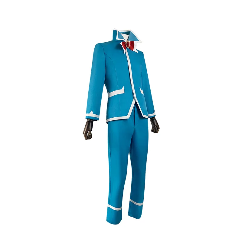 Anime Welcome to Demon School! Cosplay Costume Iruma-kun Suzuki Iruma Uniform Cos Jacket Pants Bow Tie Suit Halloween Party Wear