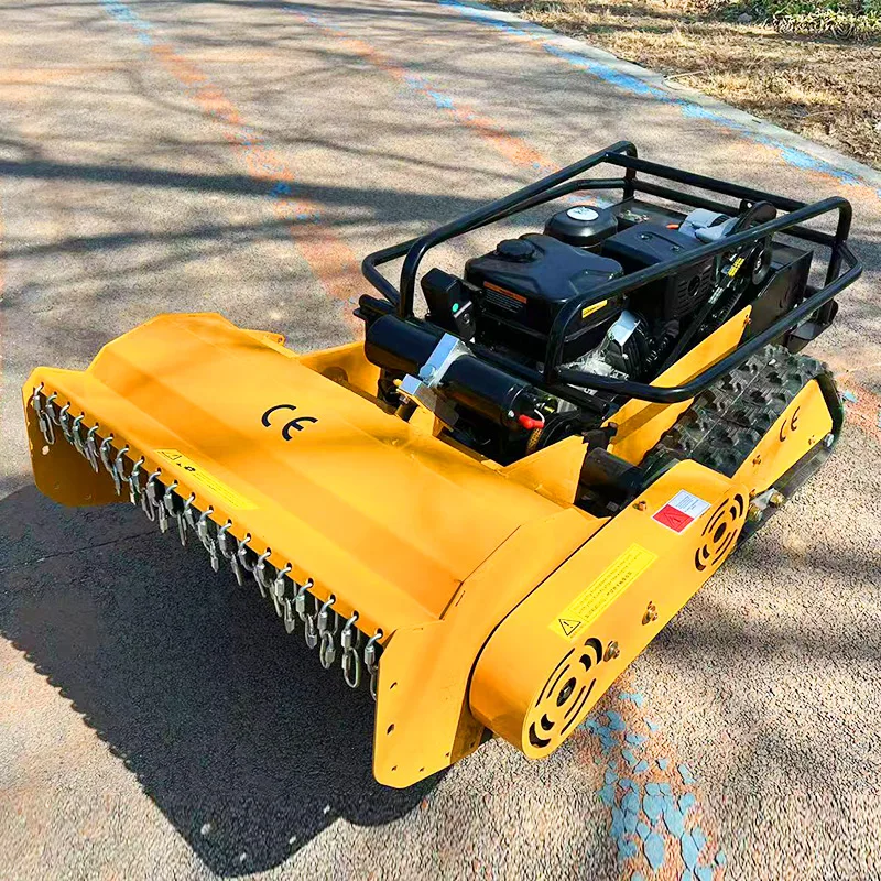 산업용 무선 원격 제어 잔디 깎는 기계는 4행정 24V 무선 신형 지능형 제로턴 잔디 깎는 기계로 맞춤 제작될 수 있습니다.