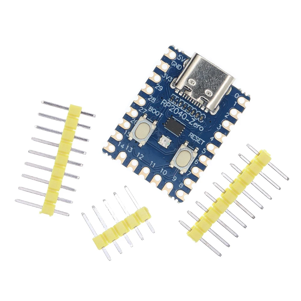 RP2040-Zero RP2040 Microcontroller PICO Development Board Module Dual-core Cortex M0+ Processor 2MB Flash for Raspberry Pi