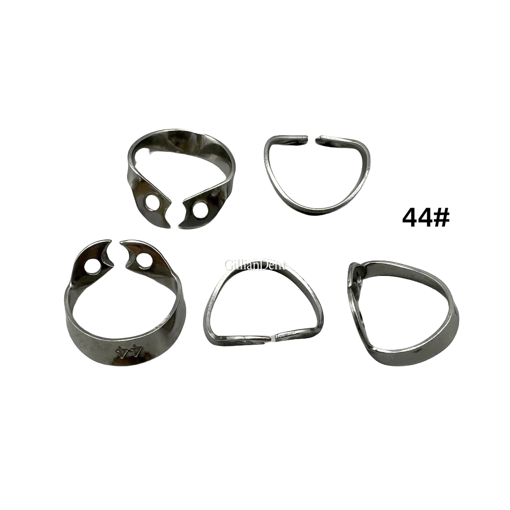1pcs Lab Rubber Dam Stainless Steel Clamps 44# Clamp Sheets Clips for Anterior Teeth Stainless Steel Tool s