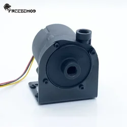 FREEZEMOD industrial water cooling high-flow brushless water pump with speed control shut-off head 6M.Flow rate: 1200L/H