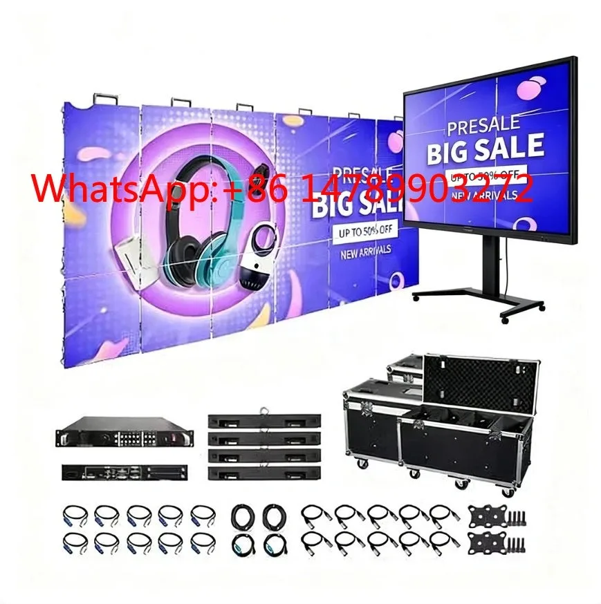 

Anti‑Collision Outdoor Rental LED Display IP65 High Brightness Sports Wall