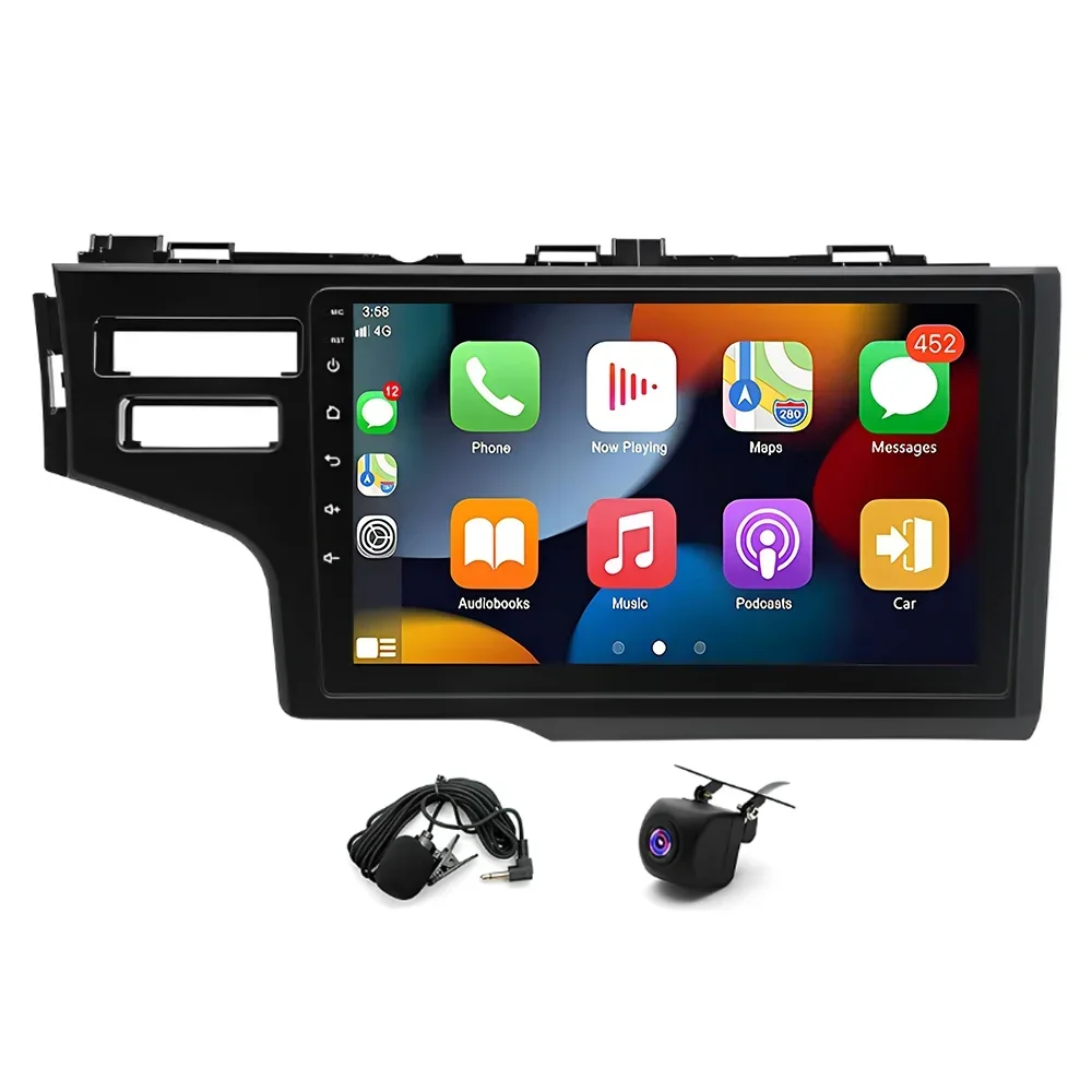 

2G 32GB Android 13 Car Stereo Radio GPS Navi Player CarPlay 9 Inches Compatible for Honda Fit 2014-2018
