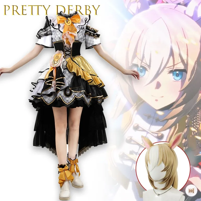 

APretty Derby 6EVENT The New Frontier Towanda Cosplay Costume Anime Character Outfit Dress Suit Halloween Uniform Anime Custom‌