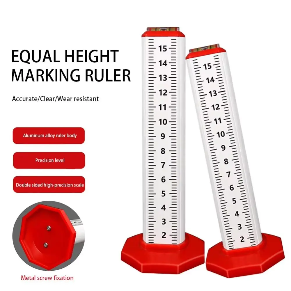 Gradienter Stick Light Steel Keel Leveling Artifact Horizontal Ruler Level Stick Ceiling Leveling Ruler Light Steel
