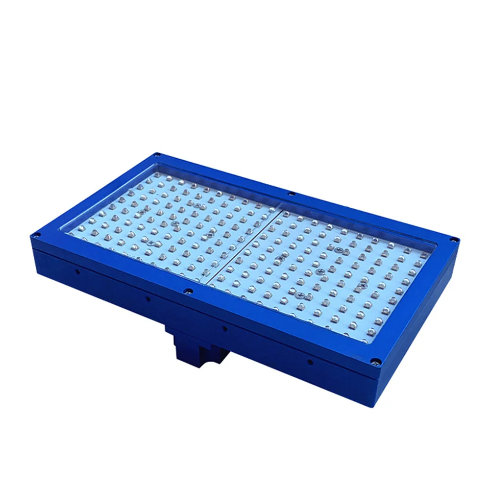 600W High Power 200*100mm Water Cooled UV Gel Curing Lamp UV Varnish UV Ink UV Glue UV Paint LED Light Curing