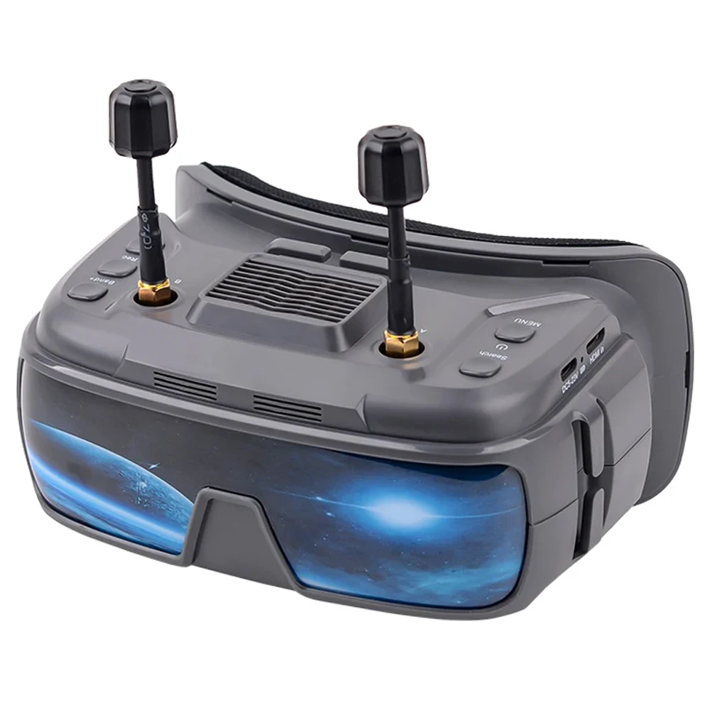 VR200 3.5inch 5.8G Analog FPV Goggles With DVR 40CH 1024*600px IPS Screen For RC FPV Racing Drone