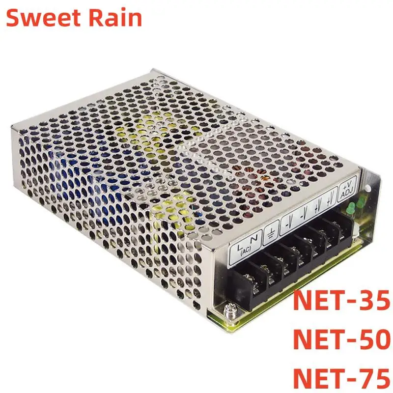 Mean Well NET-35 NET-50 NET-75 Series Switching Mode Power Supply 35W 50W 75W Three-way output power supply  NET 35 50 75