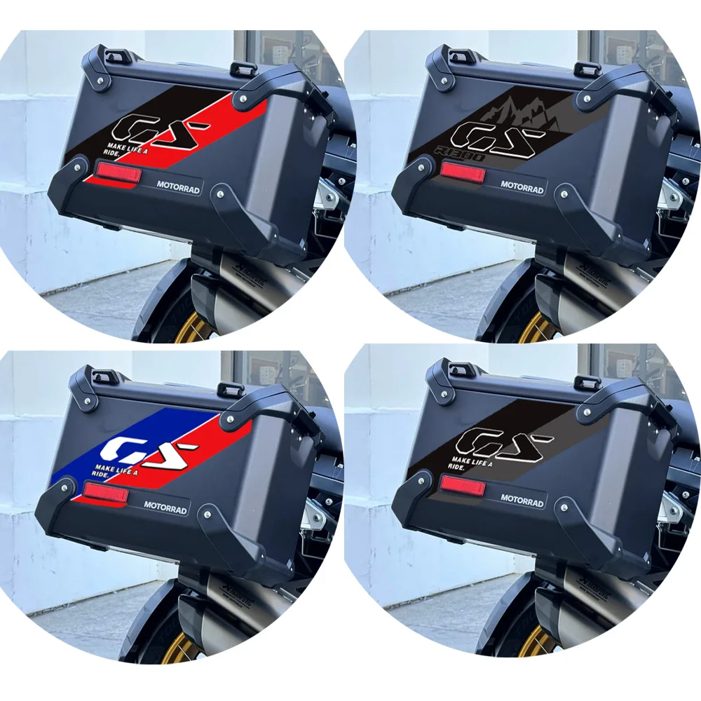 Motorcycle Rallye Luggage Side Cases Decals Aluminum Carrier Trunk Stickers New For BMW R1300GS R 1300 GSA ADV Adventure