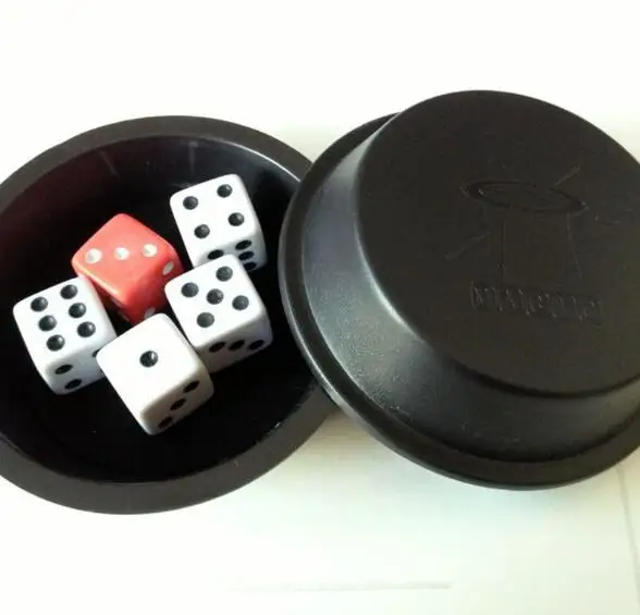 

Dice Party Magic Magical Super Fly Dice Game Flying color magic props Free shipping YH1102